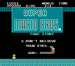 Super Mario Bros Fake Story   1676383040
